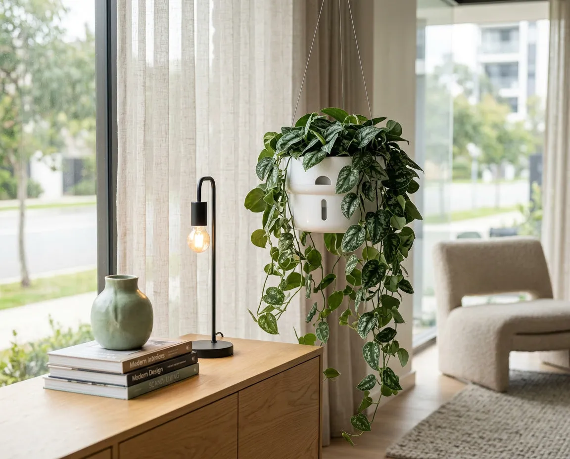 NatureHolic Hanging JunglePot Hängetopf selbstbewässernd 21 cm
