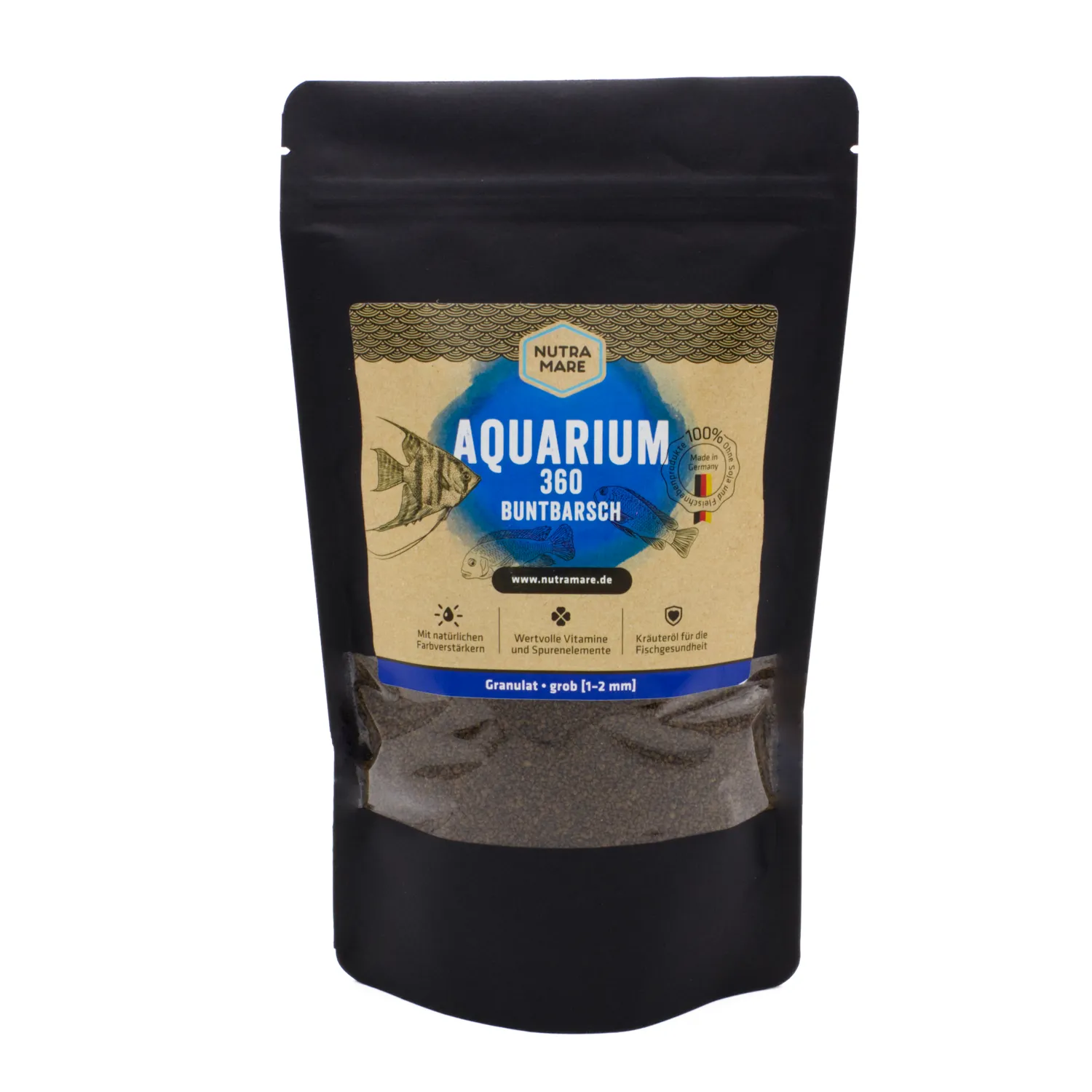 Nutramare Aquarium360 Buntbarsch Granulat 750 ml grob