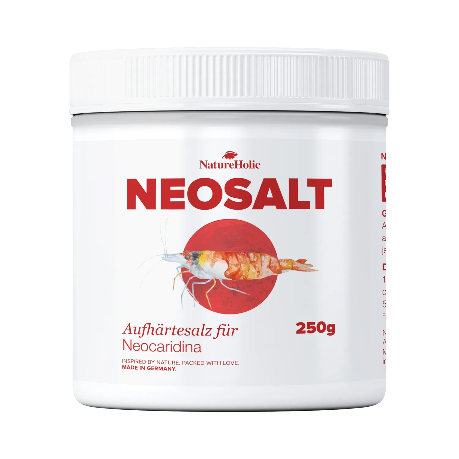NatureHolic NeoSalt Neocaridina Aufhärtesalz 250 g