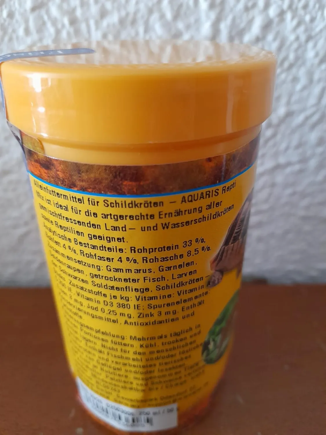 AQUARIS Repti Mix Schildkrötenfutter 55 g mit Gammarus