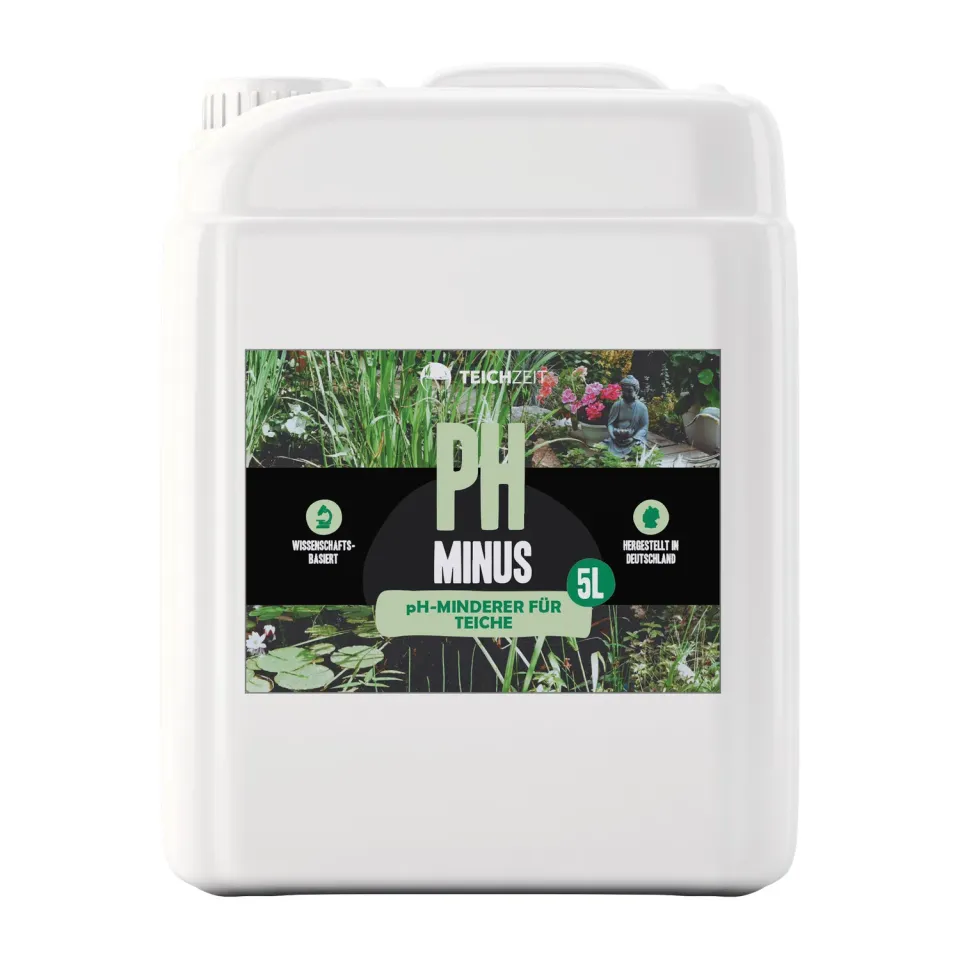 Teichzeit pH Minus Teichwasser 5 Liter Ammoniak-Schutz