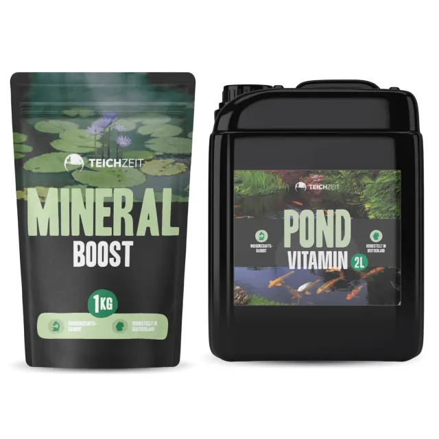 NatureHolic Teichzeit Mineral Boost Pond Vitamin Set Teichpflege