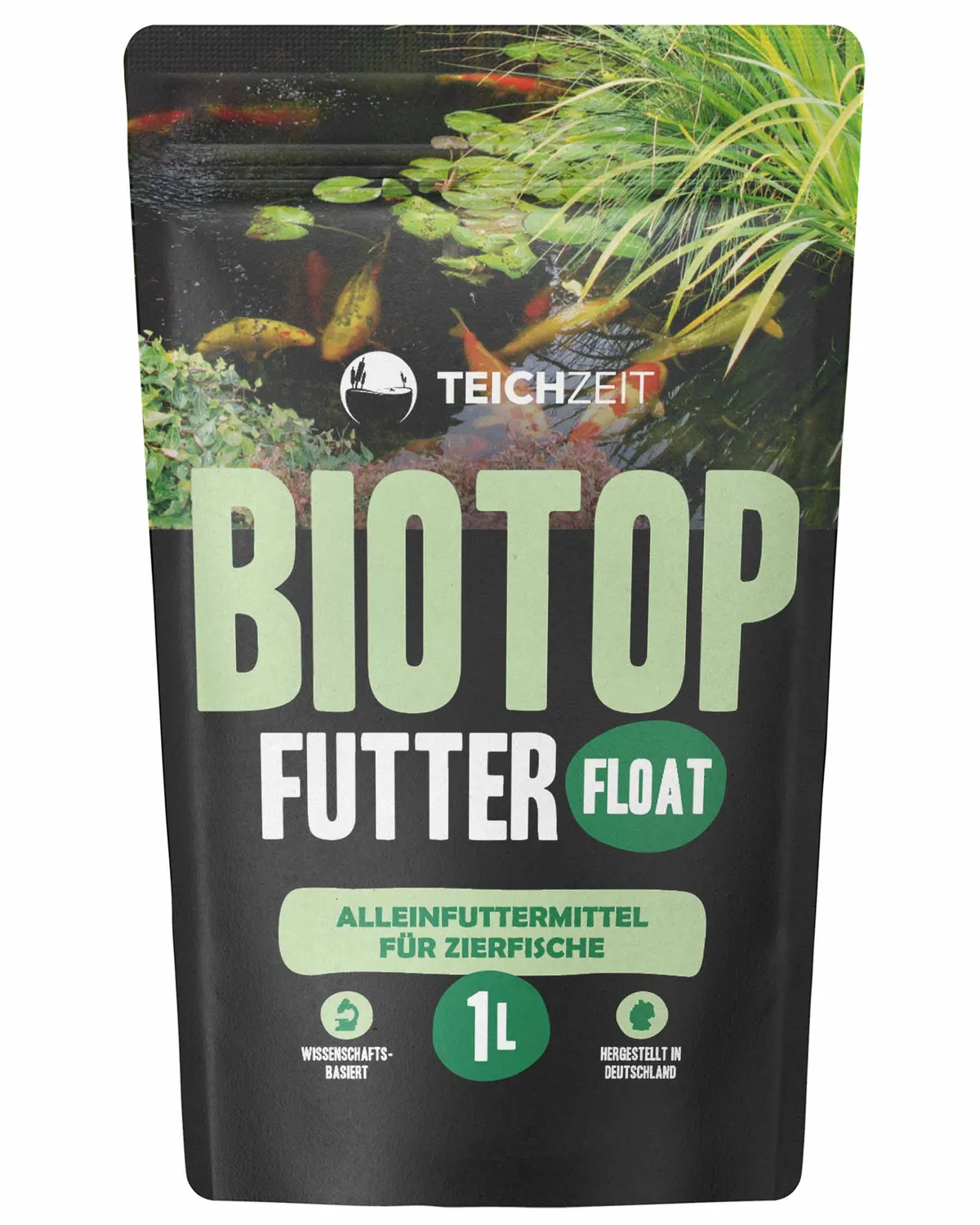 NatureHolic Teichzeit Biotop Float Teichfutter 1000ml