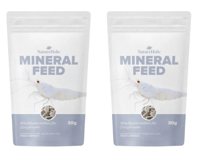 NatureHolic Mineralfeed Garnelenfutter Sparbundle 2 Stück