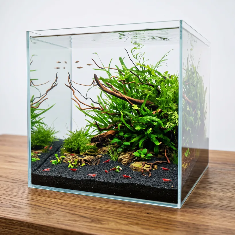 NatureHolic Garnelensand Schwarz Aquariensand 3 kg 0,4-0,8 mm