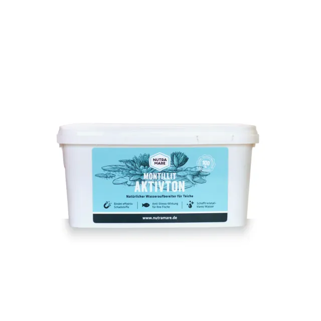 Nutramare Montillit Aktivton Teich Wasseraufbereiter 1,2 kg natürlich