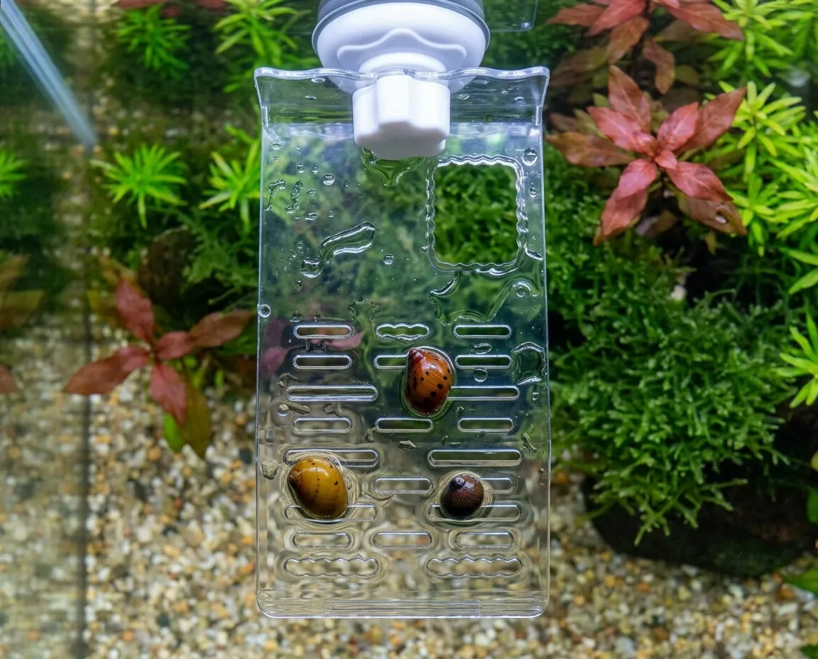 NatureHolic Schnecken Terrasse Eingewöhnung Acryl transparent