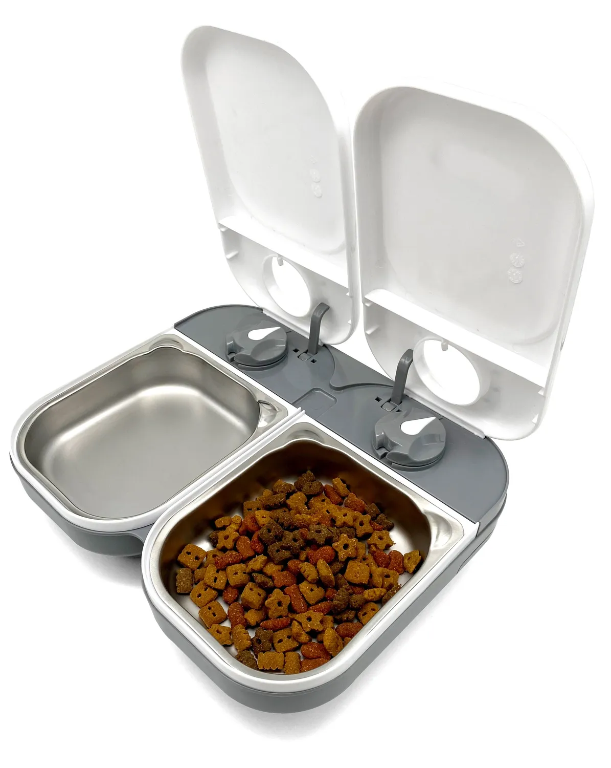 Closer Pets Cat Mate 402 Futternapf Edelstahl 2er-Set