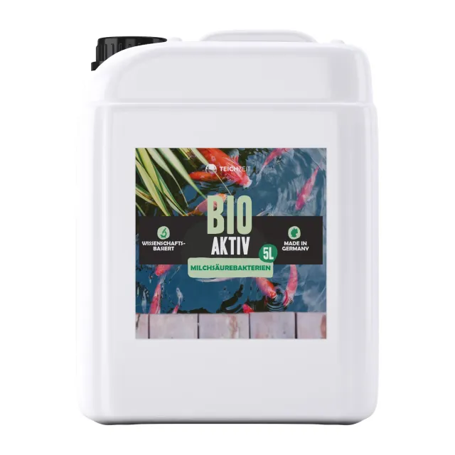 Teichzeit Bio-Aktiv Milchsäurebakterien Teich 1000 Liter Dosierung