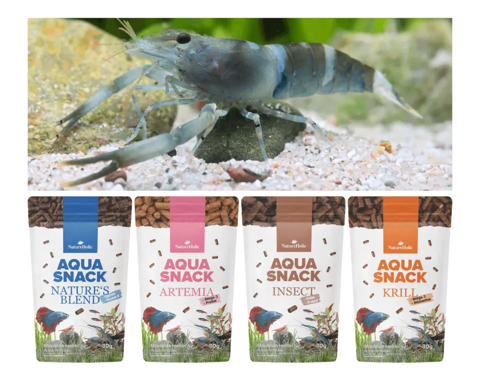 NatureHolic Snackbundle Macrobrachium Garnelensnacks 4 Sorten