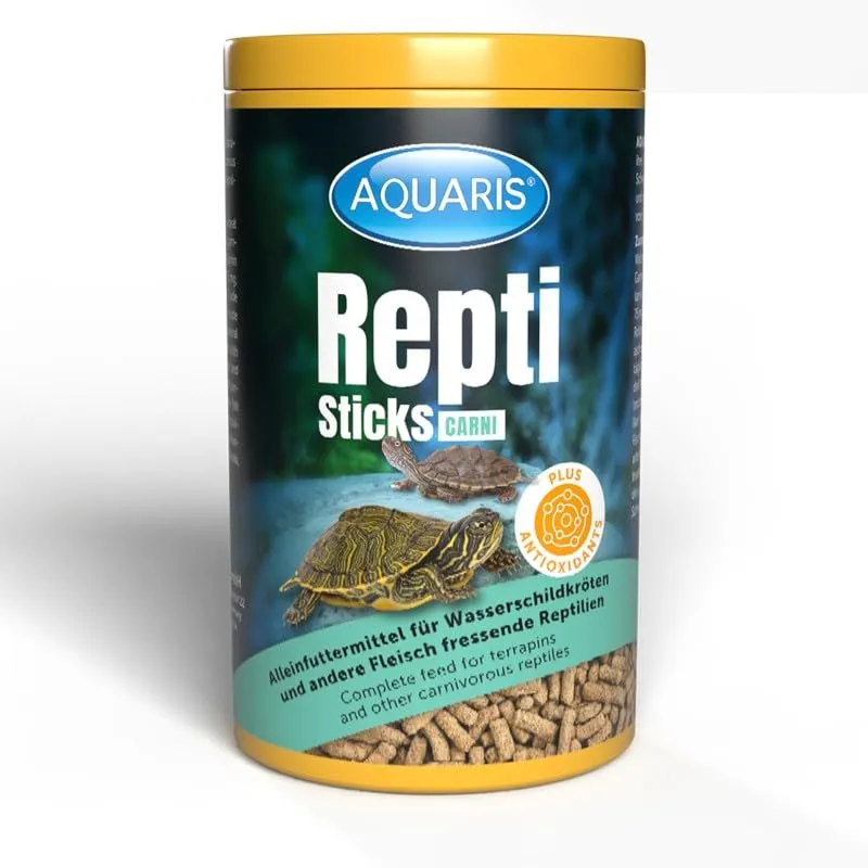 AQUARIS Repti Sticks Carni Schildkrötenfutter 320 g proteinreich