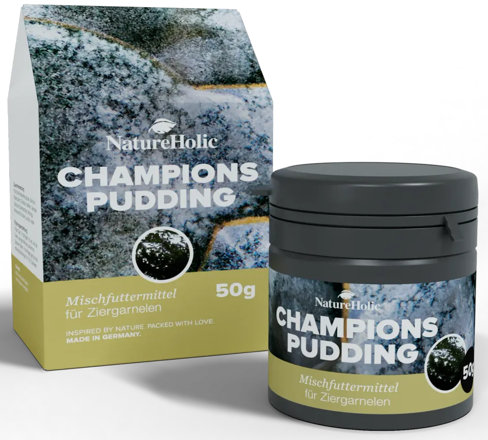 NatureHolic Champions Pudding Garnelenfutter 50ml Protein