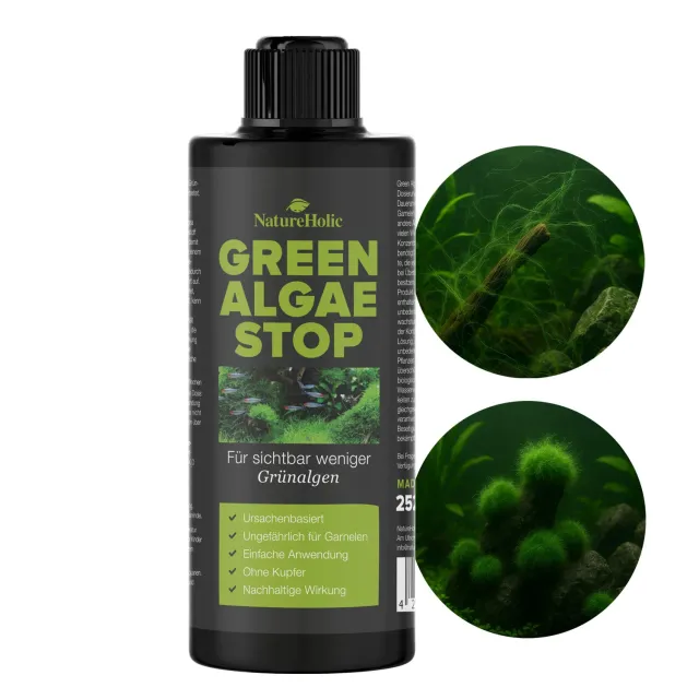 NatureHolic Green Algae Stop Grünalgenentferner 250 ml Nitrat