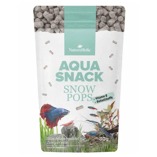 NatureHolic AquaSnack Snow Pops 30 g Wochenendfutter Soja