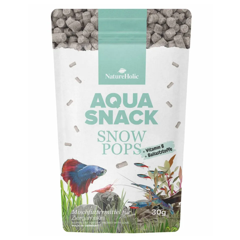 NatureHolic AquaSnack Snow Pops 30 g Wochenendfutter Soja