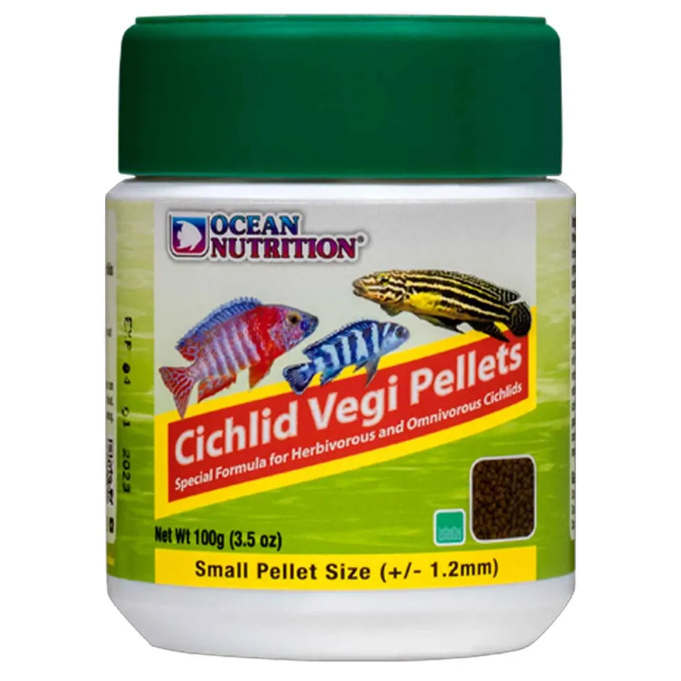 Ocean Nutrition Cichlid Vegie Pellets Sinkend Spirulina