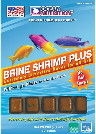 Ocean Nutrition Brine Shrimp Plus Frostfutter Artemia