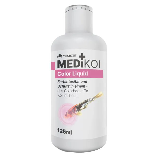 Teichzeit MediKoi Color Liquid Koi-Futter Farbintensität Carotinoide