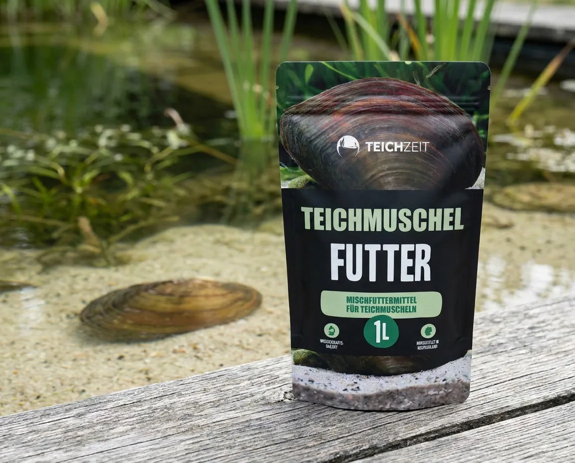 Teichzeit Teichmuschel Futter Teichmuscheln 500 g mikronisiert
