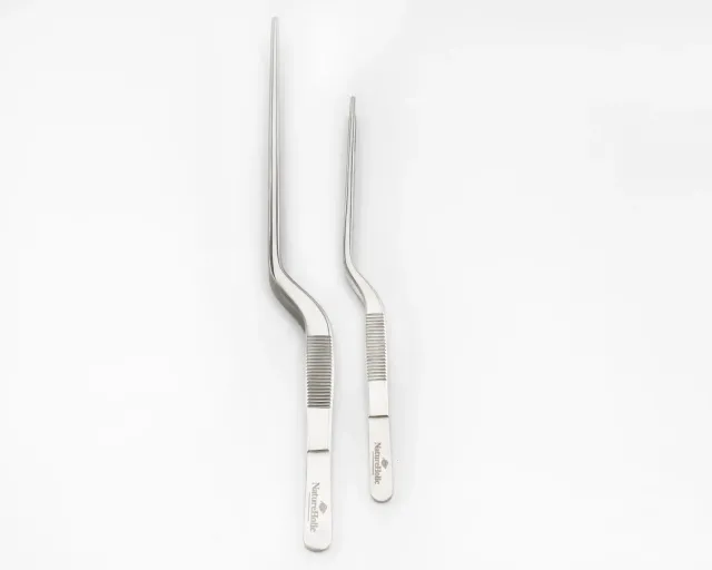 NatureHolic Pro Tweezers Curved Pinzette 20 cm gebogen