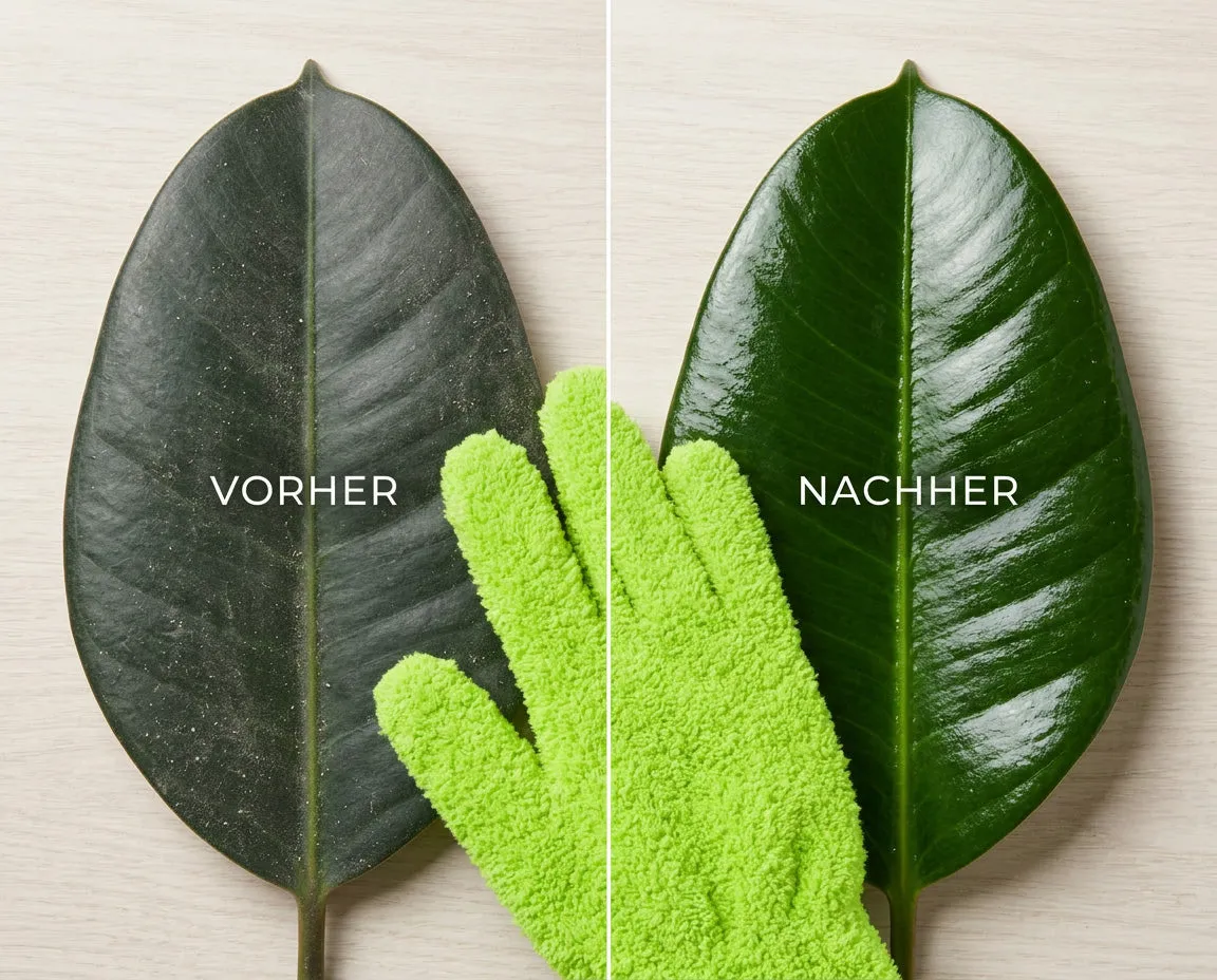 NatureHolic Blattpflege-Set Handschuhe + Spray 250ml