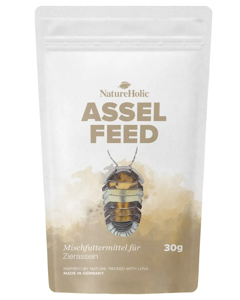 NatureHolic AsselFeed Asselfutter 30 g Protein-Mix