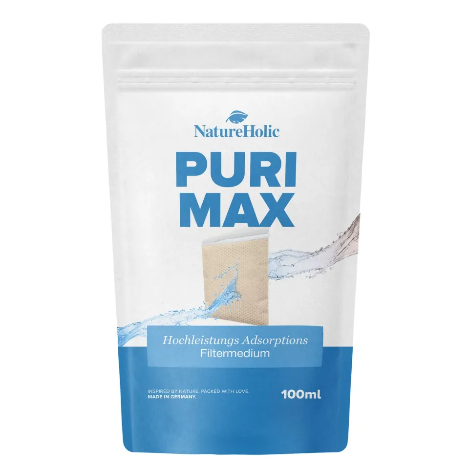 NatureHolic Puri Max Filtermedium Adsorptionsmittel 100ml Beutel