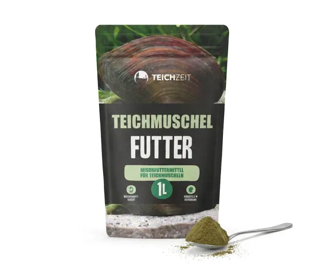 Teichzeit Teichmuschel Futter Teichmuscheln 500 g mikronisiert