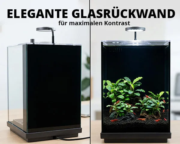 NatureHolic Shrimp Base Garnelenaquarium Komplettset 10,8 L