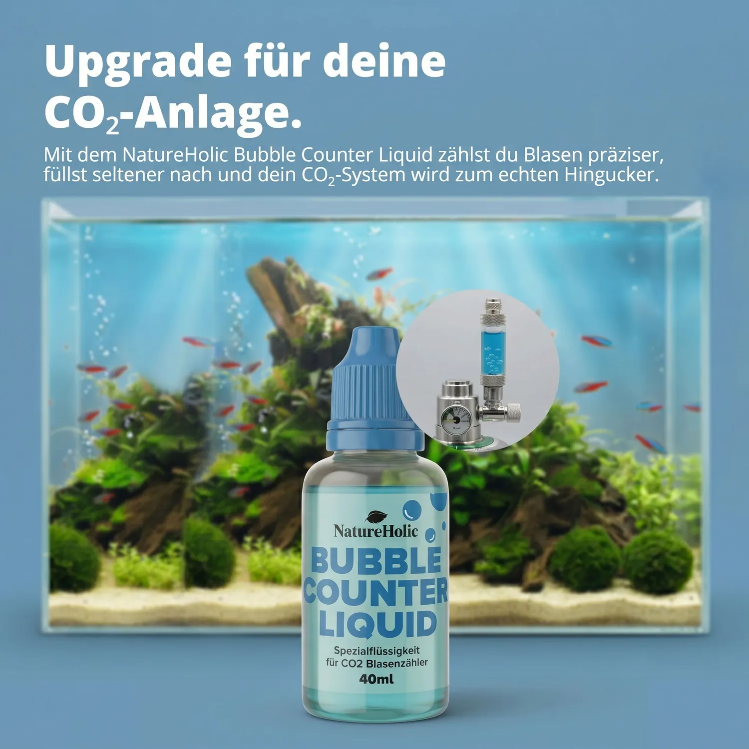 NatureHolic Bubble Counter Liquid Blasenzähler 40 ml