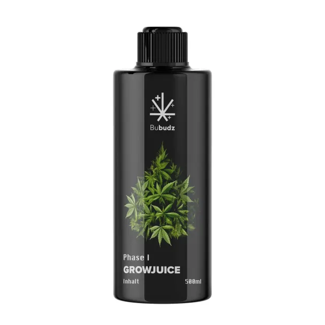 Bubudz Grow Juice Phase 1 Flüssigdünger 500ml vegan