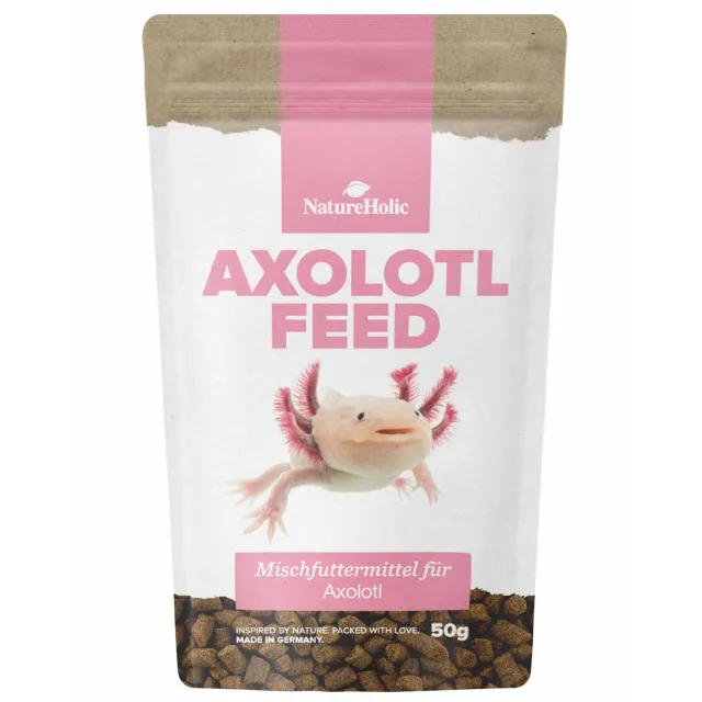 NatureHolic AxolotlFeed Spezialfutter 50g soft