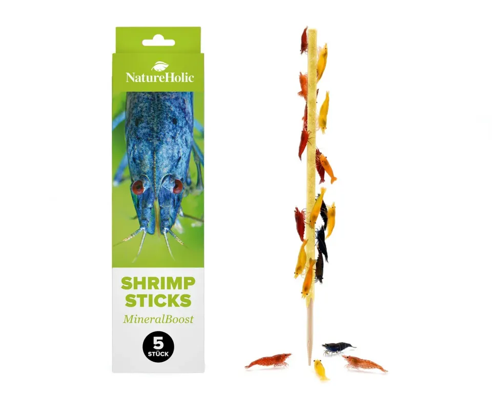 NatureHolic Garnelen Lollies MineralBoost Garnelenfutter 5 Stück