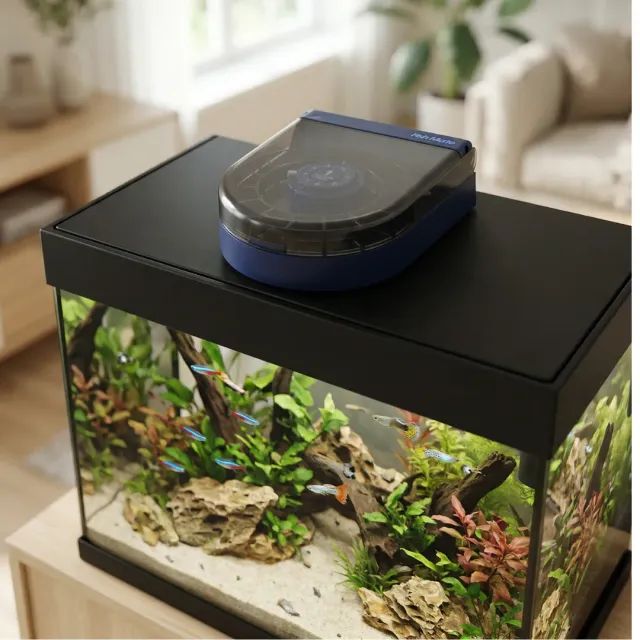Closer Pets Fish Mate F14 Fischfutterautomat 14 Mahlzeiten