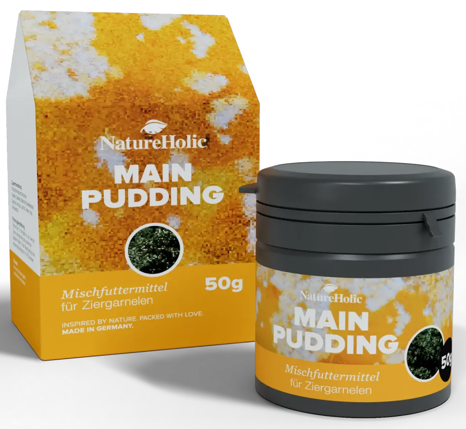 NatureHolic Main Pudding Garnelenfutter 50 ml pflanzlich