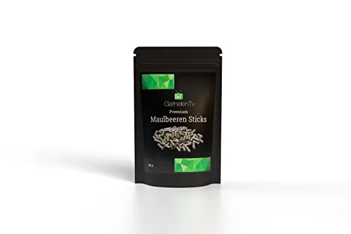 GarnelenTv Premium Maulbeeren Sticks Garnelenfutter 50g Blatt