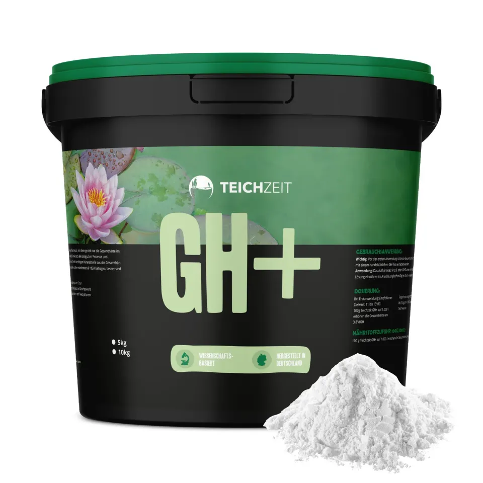 NatureHolic Teichzeit GH+ Aufhärtesalz 1 kg Ca-Mg