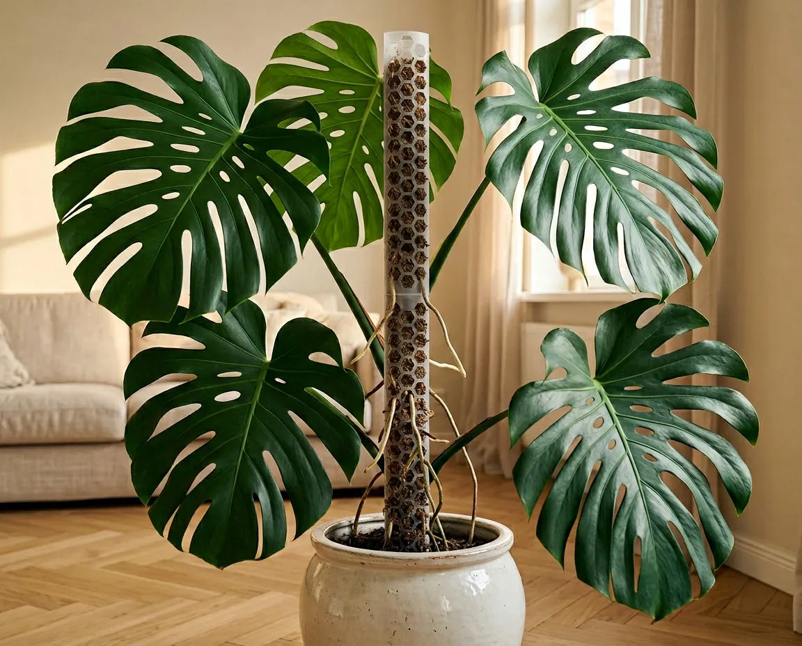 NatureHolic FlexiMosspole Rankhilfe 58 cm transparent