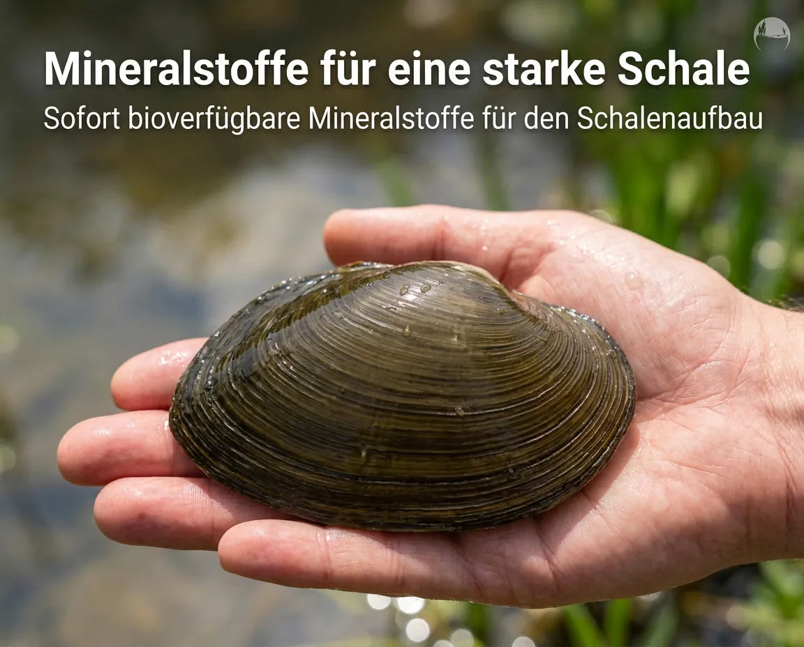 Teichzeit Teichmuschel Futter Teichmuscheln 500 g mikronisiert
