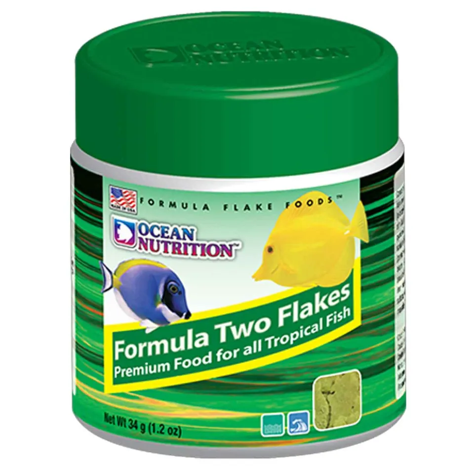 Ocean Nutrition Formula Two Flakes Flockenfutter mit Algen