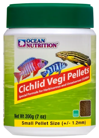 Ocean Nutrition Cichlid Vegie Pellets Sinkend Spirulina