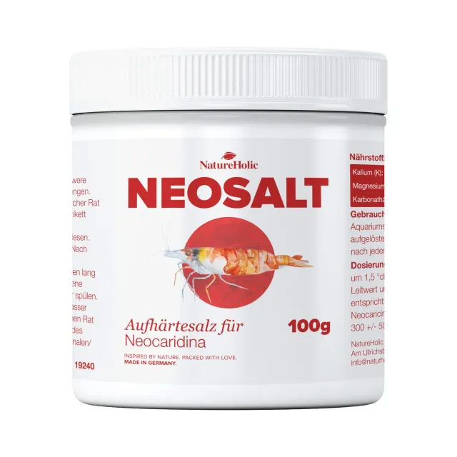 NatureHolic NeoSalt Neocaridina Aufhärtesalz 250 g