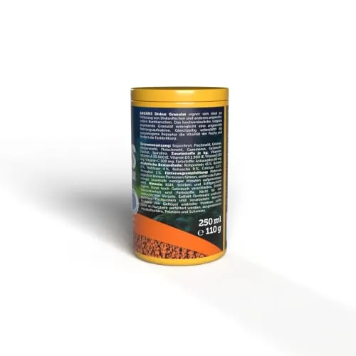 Aquaris Diskus Granulat Fischfutter 250 ml 110 g farbverstärkend