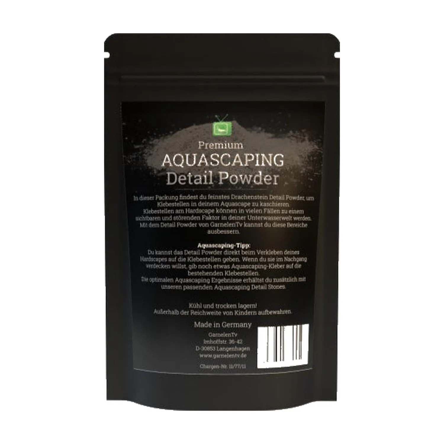 GarnelenTv Detail Powder Drachenstein Pulver 100g braun-rot