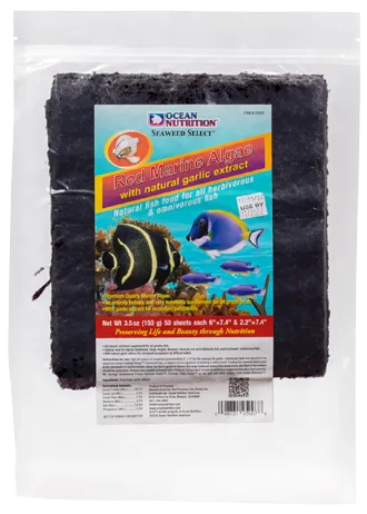 Ocean Nutrition Red Marine Algae Rotalgen Futterblätter