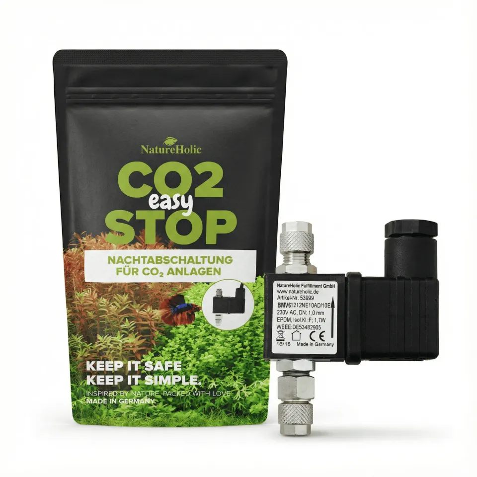 NatureHolic CO2 Easy Stop Magnetventil Nachtabschaltung stromlos