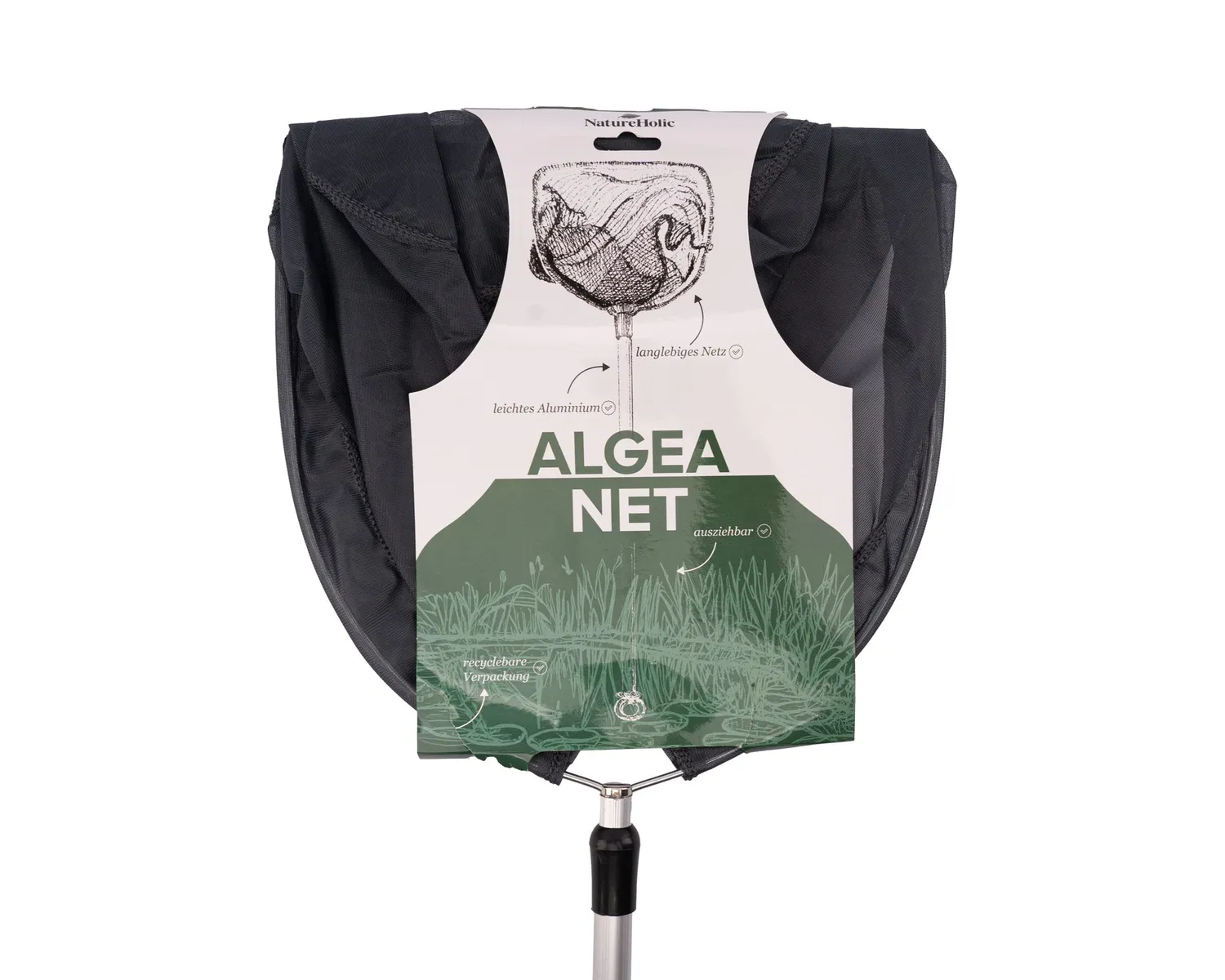NatureHolic Algae Net Algenkescher 135-203 cm feinmaschig