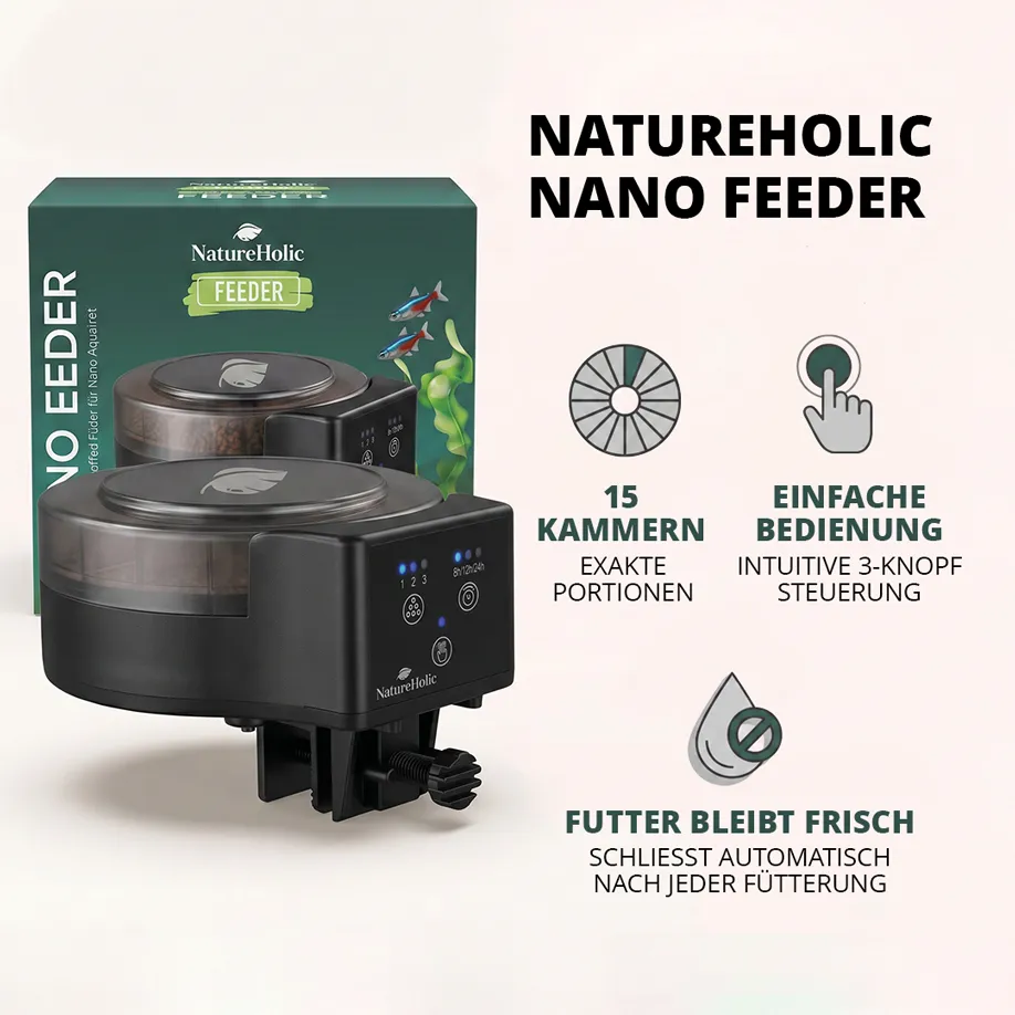 NatureHolic Nano Feeder Futterautomat 5-200L