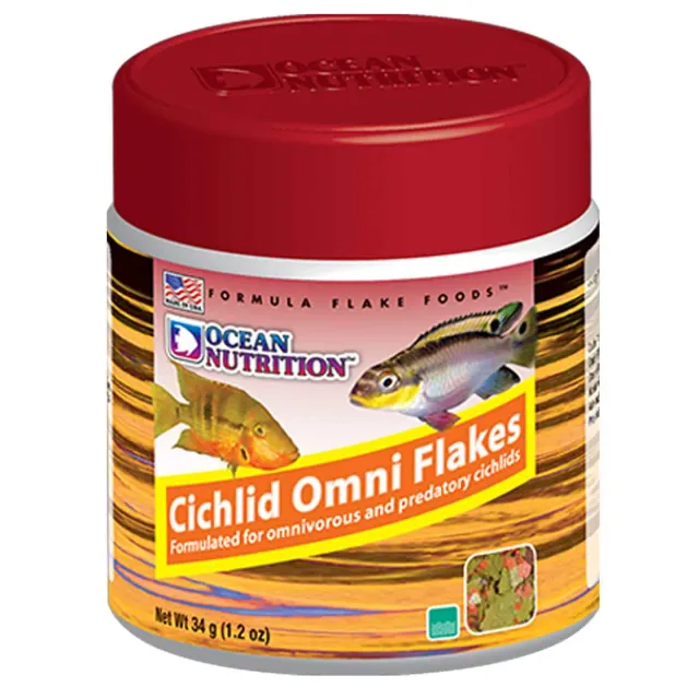 Ocean Nutrition Cichlid Omni Flakes Flockenfutter proteinreich