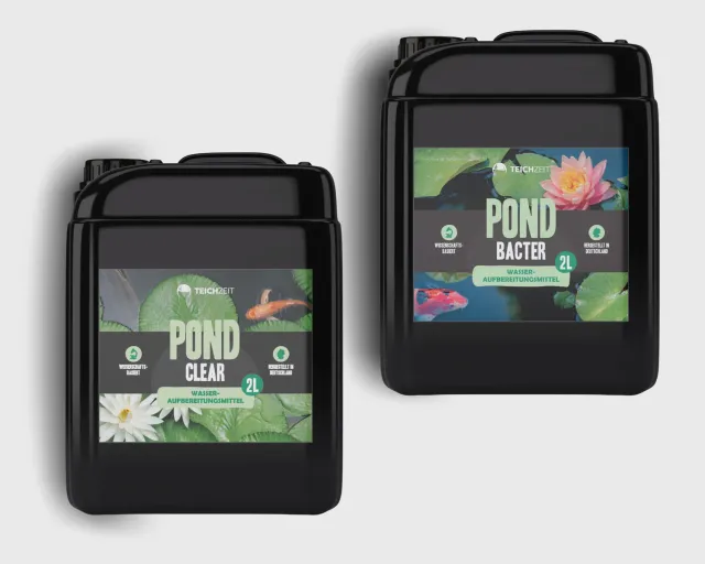Teichzeit PondCare Teichpflege Set Pond Bacter Clear